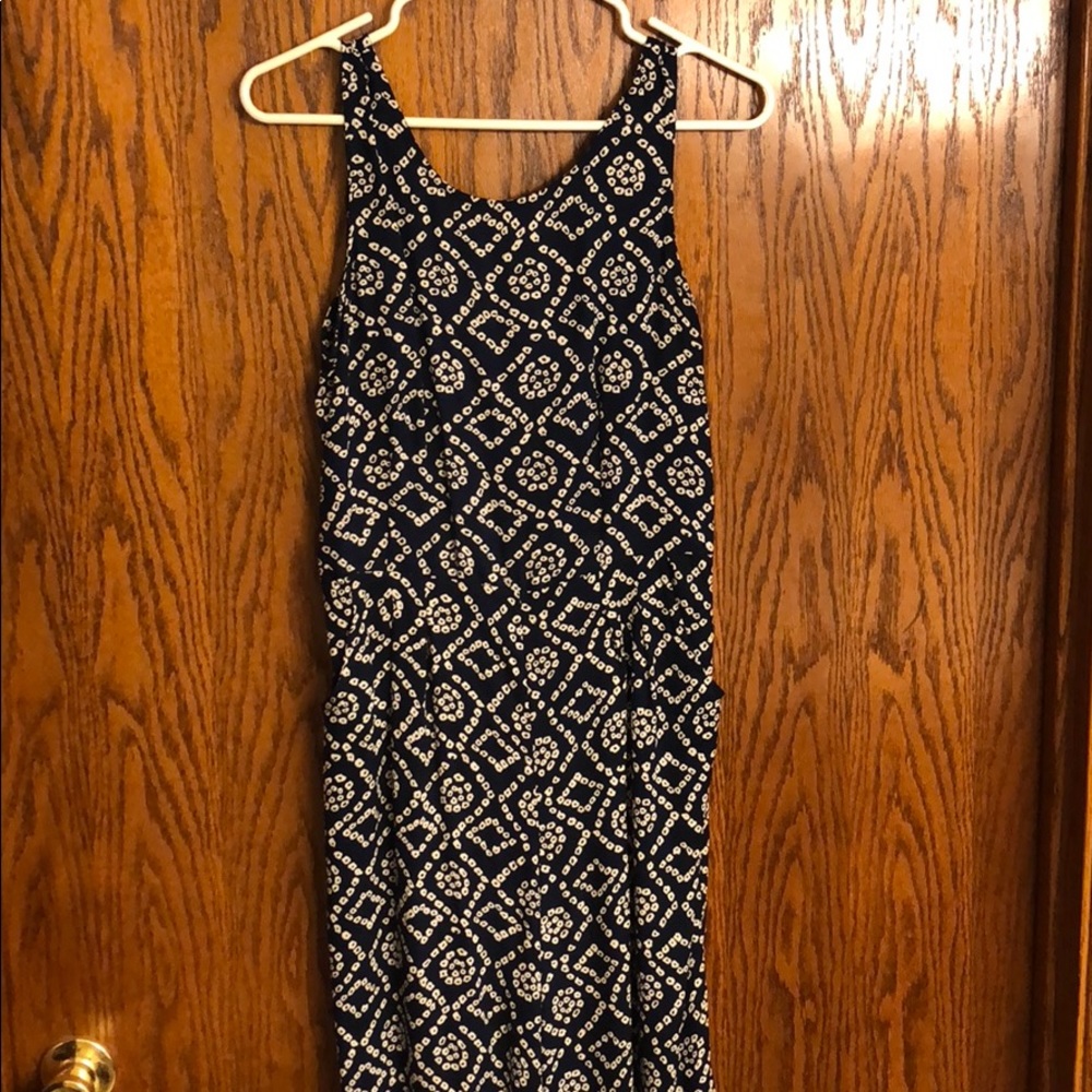 Above the ankle jumpsuit with fun pattern